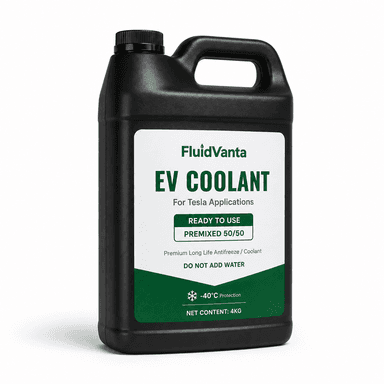 EV coolant for Tesla applications product packaging view 2