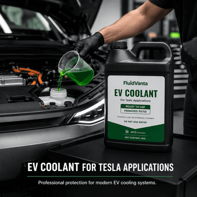 EV coolant for Tesla applications product packaging view 5