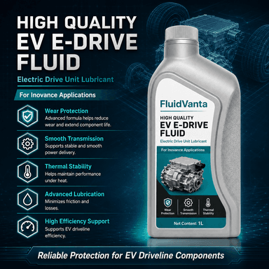 EV e-drive fluid for Inovance motor applications product packaging view 4