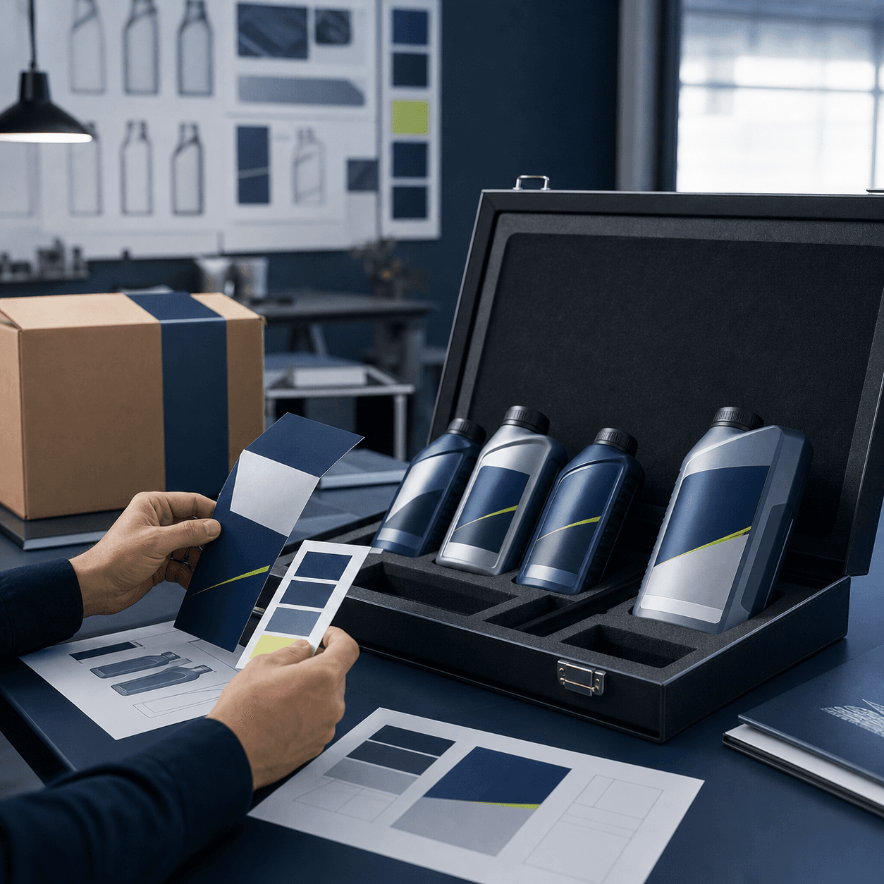 OEM and private-label EV fluid packaging development