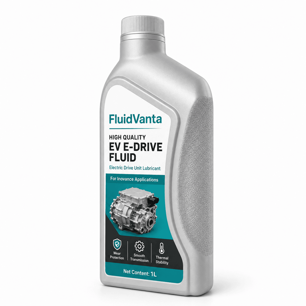 EV e-drive fluid for Inovance motor applications product packaging view 2