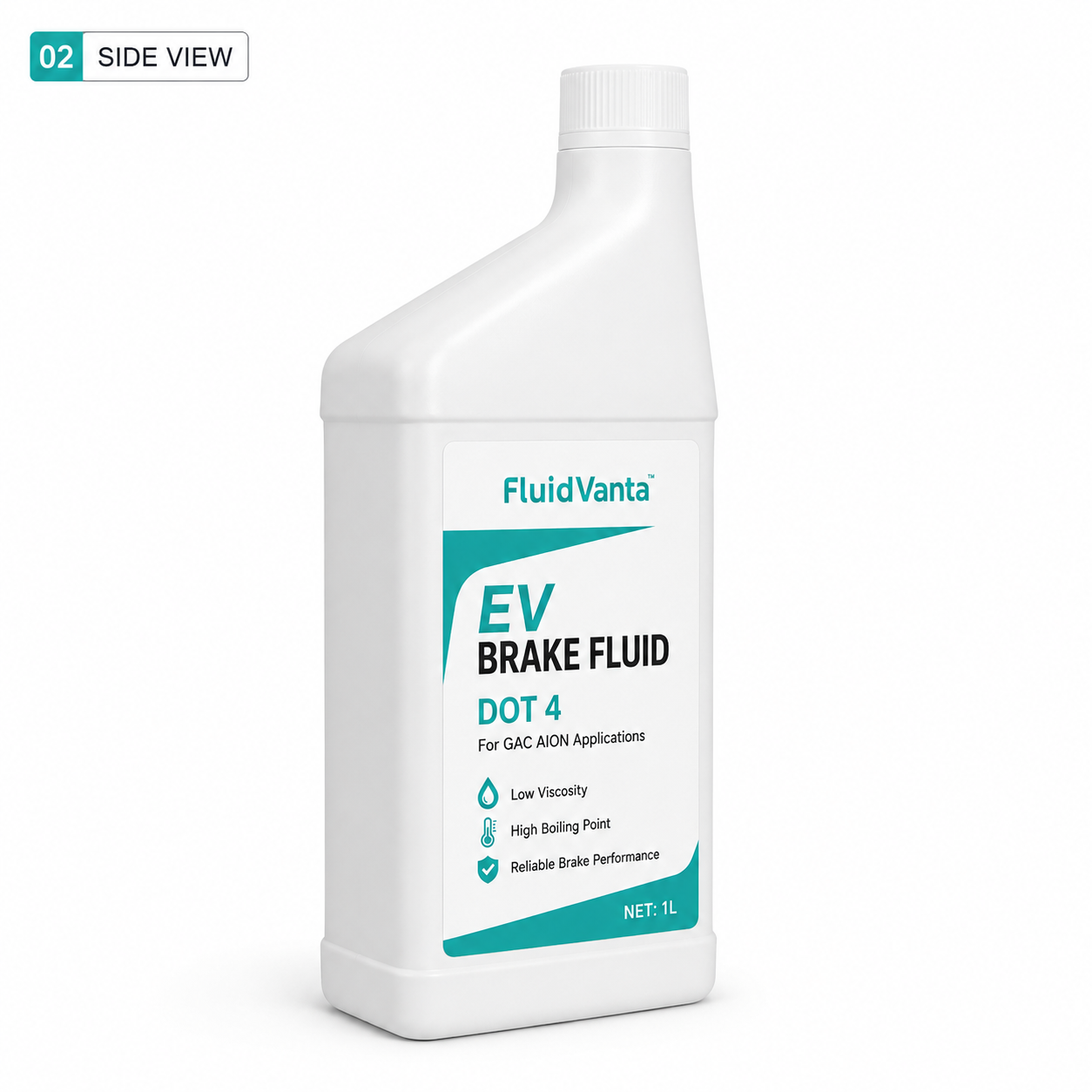 EV brake fluid DOT 4 GAC AION product packaging view 2