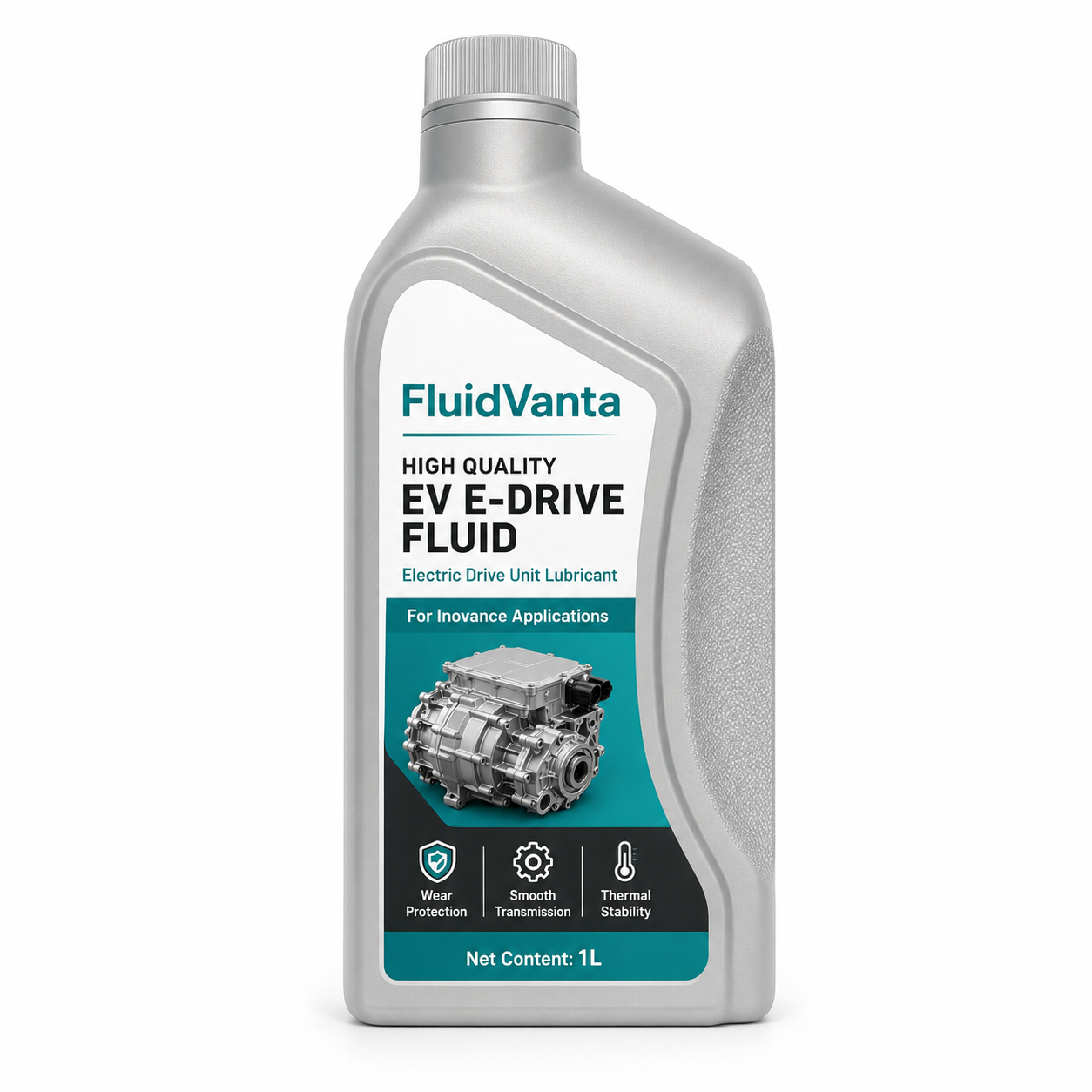 Inovance EV e-drive fluid product packaging view 1
